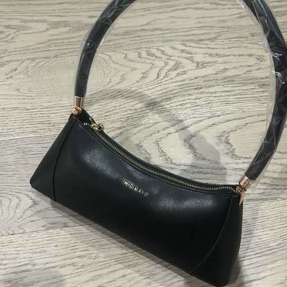 Nic&Syd new with tags black purse and dust bag - Picture 1 of 8